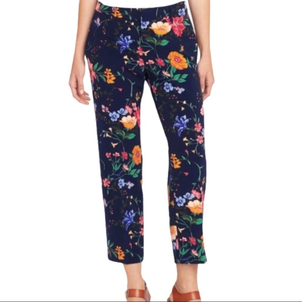 Old Navy Floral Harper Ankle Pants